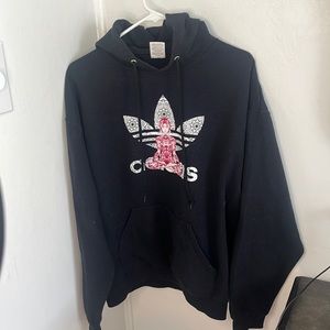 Large Adidas hoodie